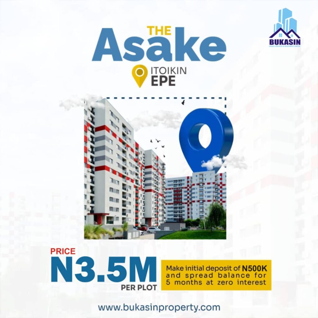 Land for sale epe lagos