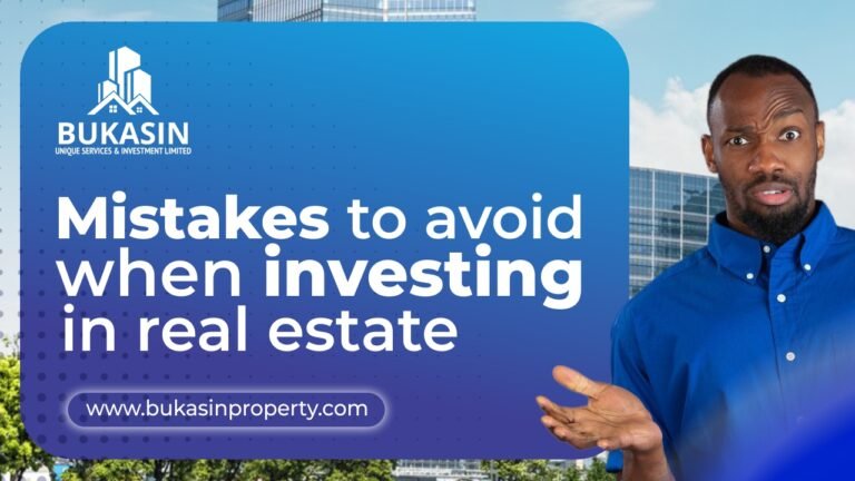 Mistakes to Avoid When Investing in Real Estate